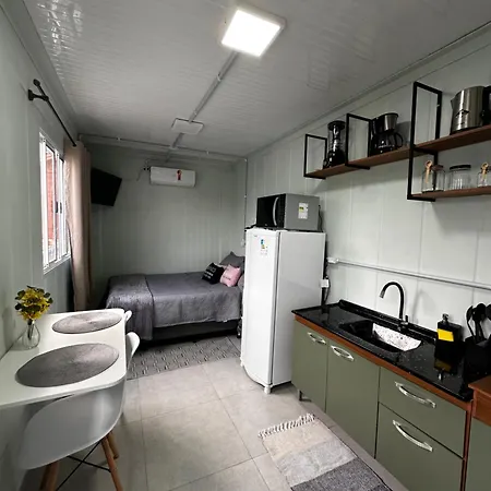 Kitnet Container Com Garagem Villa Itapema Exterior photo